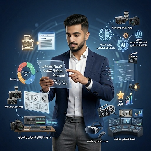 من أين تبدأ كتابة فيلم ناجح؟ المدخل الاحترافي لصناعة الفكرة الدرامية