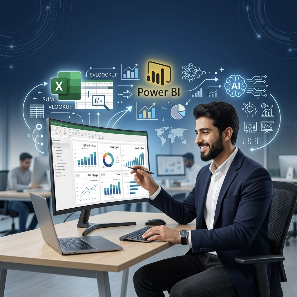 من البيانات إلى القرار: كيف تستخدم Excel و Power BI بذكاء؟